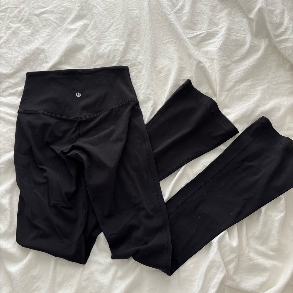 Lululemon Black Mini Flare